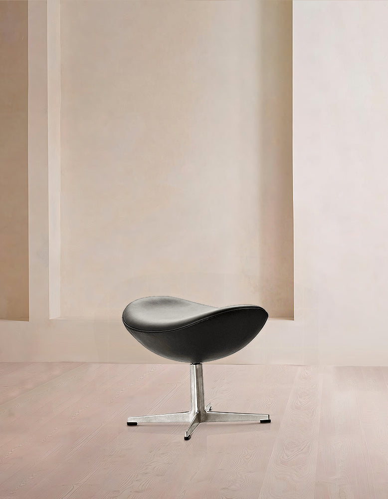 Fritz Hansen Egg Footstool by Arne Jacobsen