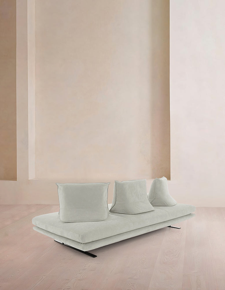 Ligne Roset Prado Large Settee, Grey