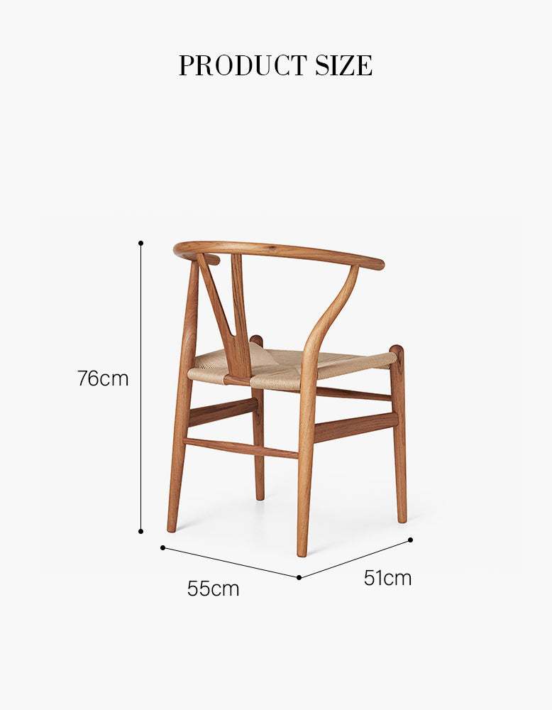 Carl Hansen & Son CH24 Wishbone Dining Chair, Oak Finishes