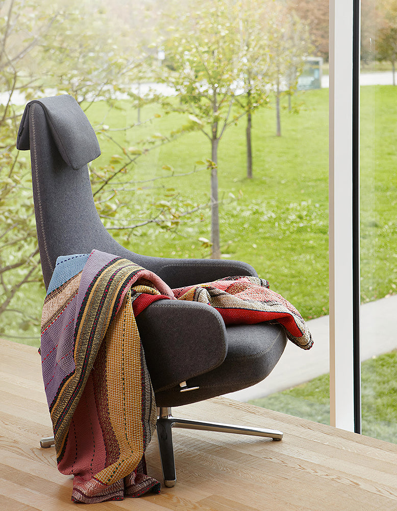 Repos Armchair & Ottoman, Grey