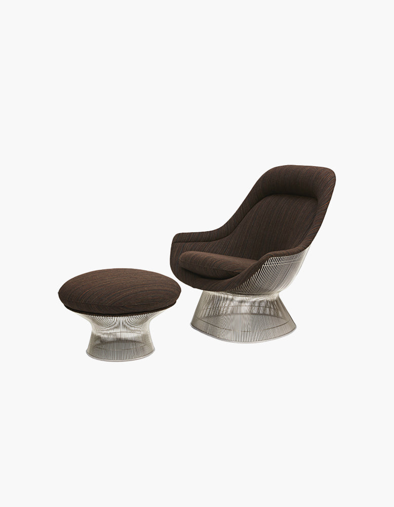 Knoll Platner Easy Chair and Ottoman