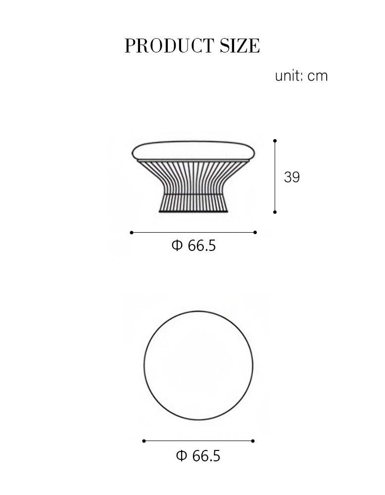 Knoll Platner Easy Chair and Ottoman