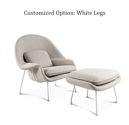 Womb Style Chair & Ottoman In Premium Velvet or Linen, WhiteDescription



The Swoon Lounge Chair, designed by Space Copenhagen, offers a blend of elegance and comfort. With its flowing curves and sculptured shape, this uniqu