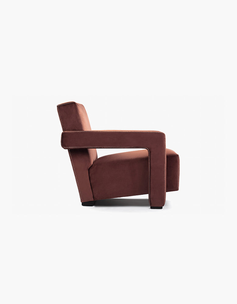 Utrecht Armchair, Cinnamon Velvet