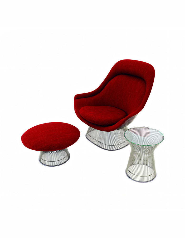 Knoll Platner Easy Chair and Ottoman