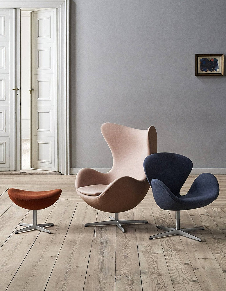 Fritz Hansen Egg Footstool by Arne Jacobsen