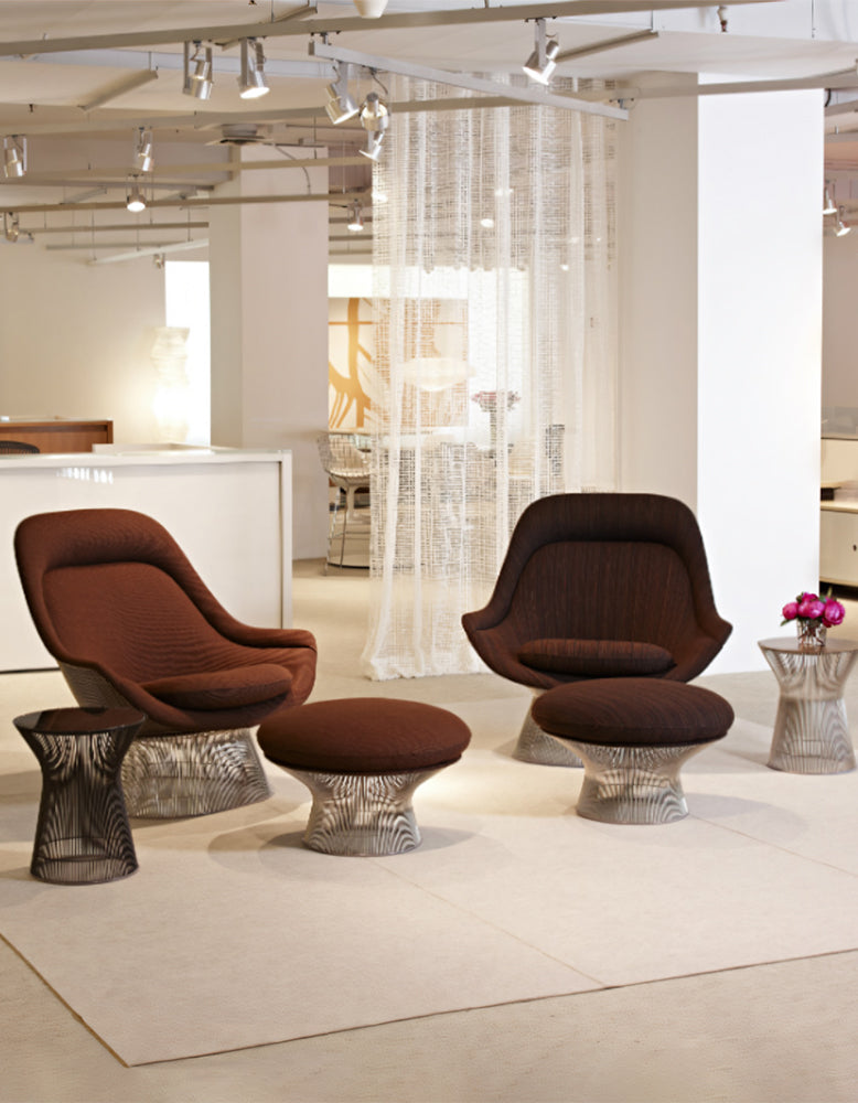 Knoll Platner Easy Chair and Ottoman