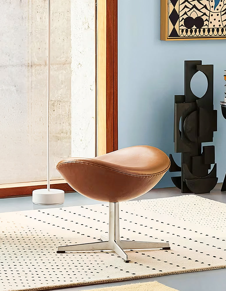 Fritz Hansen Egg Footstool by Arne Jacobsen