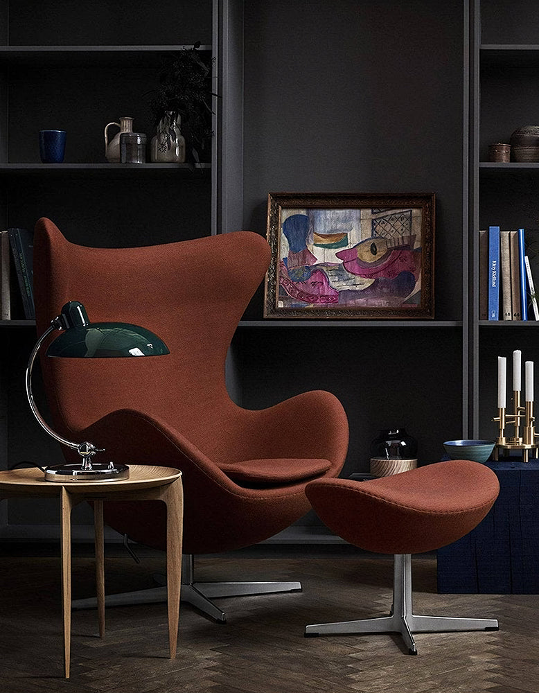 Fritz Hansen Egg Footstool by Arne Jacobsen
