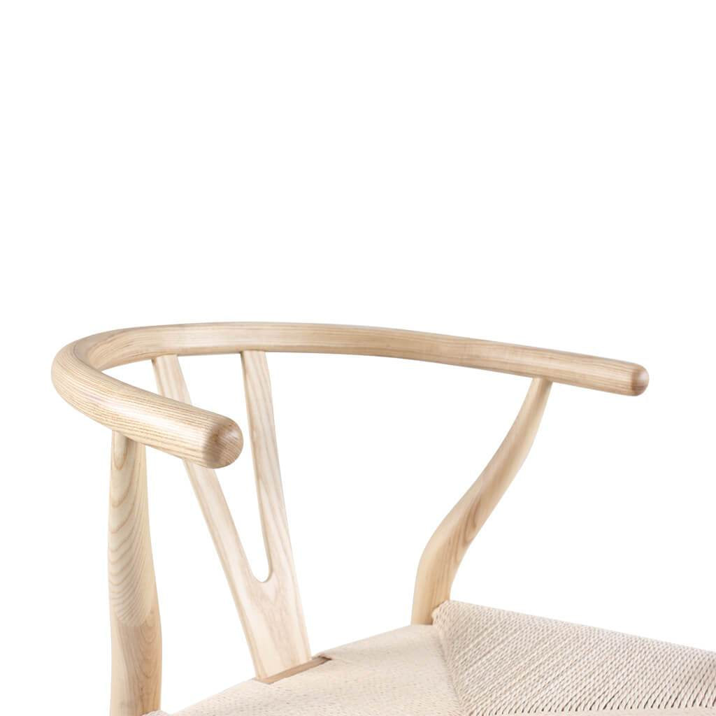Wishbone Bar Stool Walnut｜ DC Concept